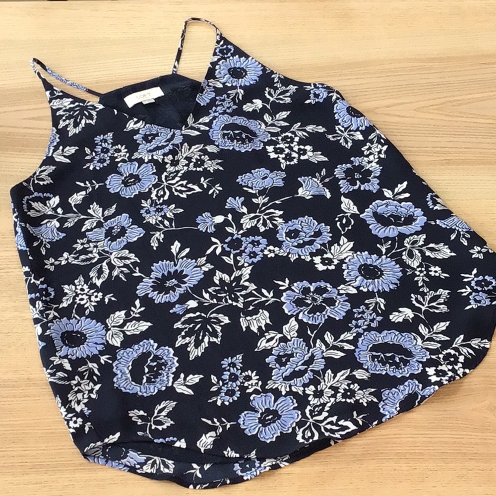 Loft floral tank top